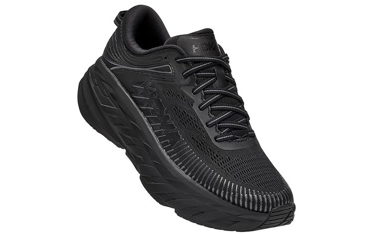 Hoka One One Bondi 7 Black — фото 2