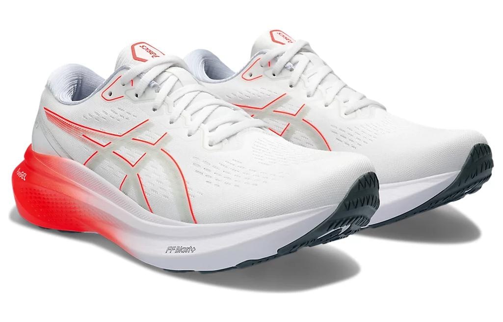 ASICS Gel-Kayano 30 White Red — фото 2