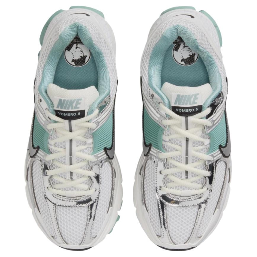 Nike Zoom Vomero 5 White Grey — фото 3