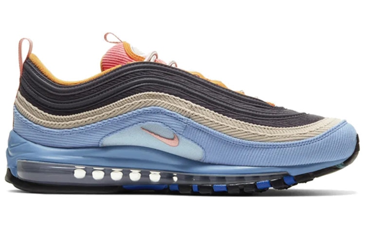 Nike Air Max 97 Black Blue — фото 1