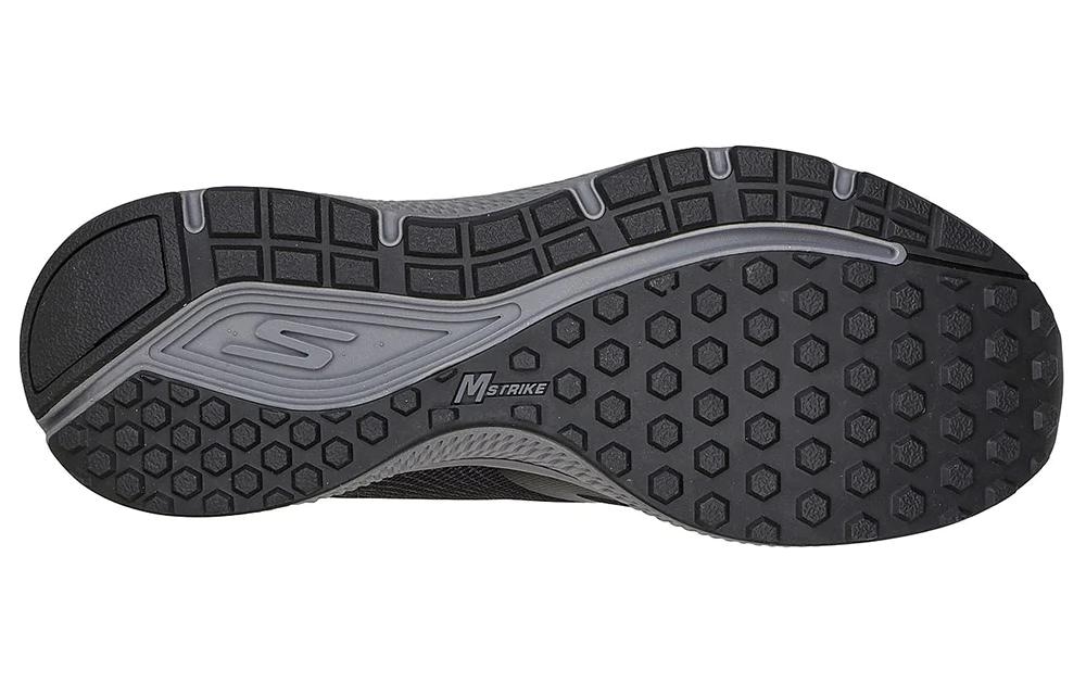 Skechers Go Run Consistent Black Grey — фото 4