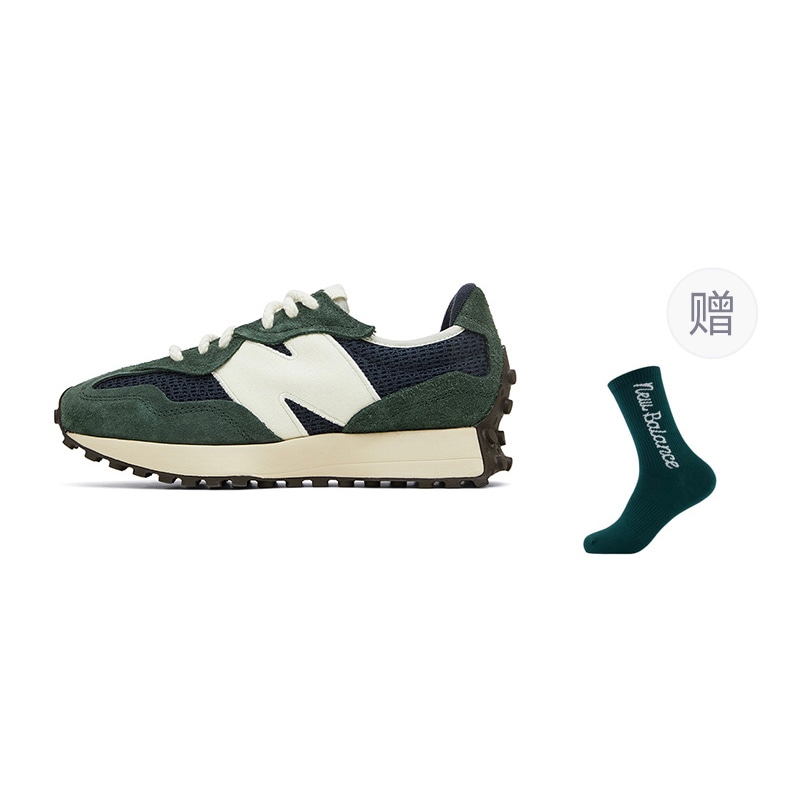 New Balance 327 Blue Green