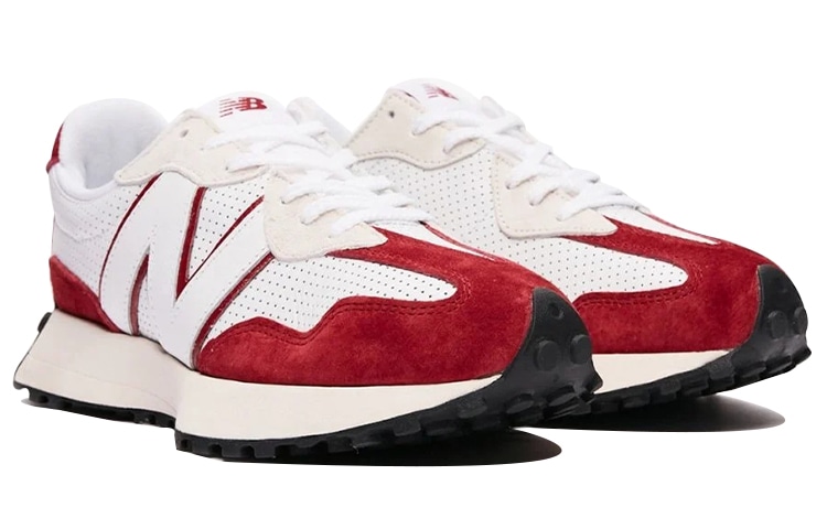 New Balance 327 "Primary Pack" White Red — фото 2