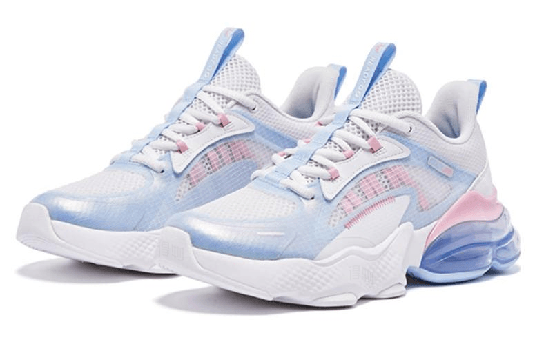 乔丹 Jordan Running Shoes White Blue Pink — фото 2