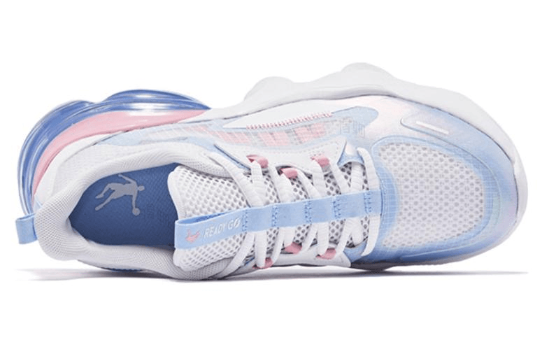 乔丹 Jordan Running Shoes White Blue Pink — фото 3