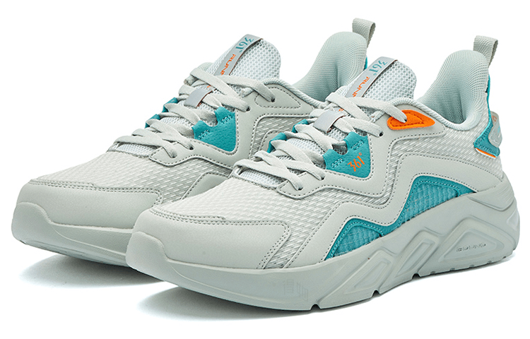 361° Running Shoes Low Cut Gray Green — фото 2
