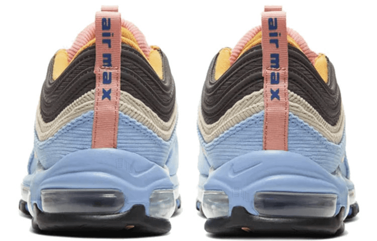 Nike Air Max 97 Black Blue — фото 3