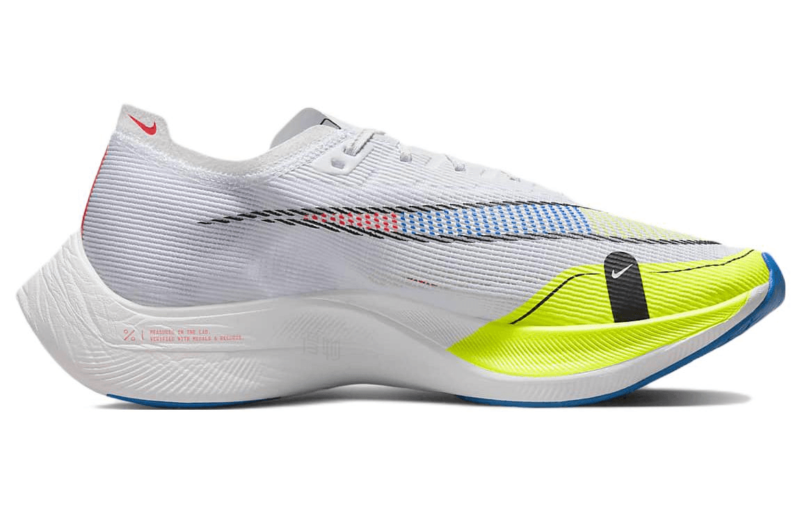 Nike ZoomX Vaporfly Next% 2 White Yellow — фото 1