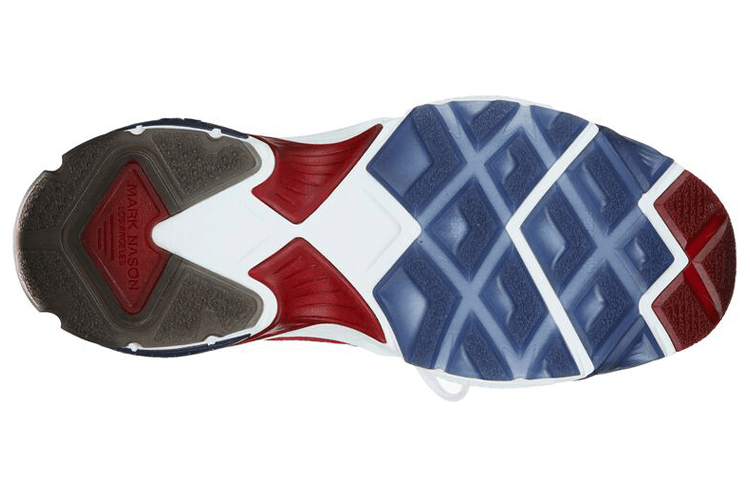 Skechers Kraz Wiley White Blue Red — фото 4