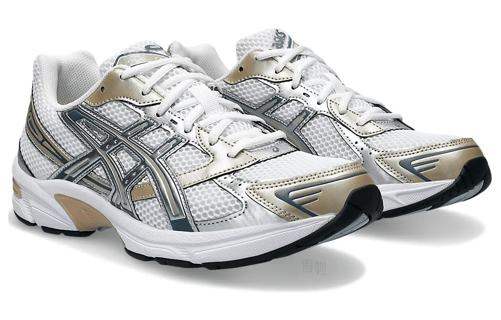 ASICS Gel-1130 White Silver Brown — фото 2