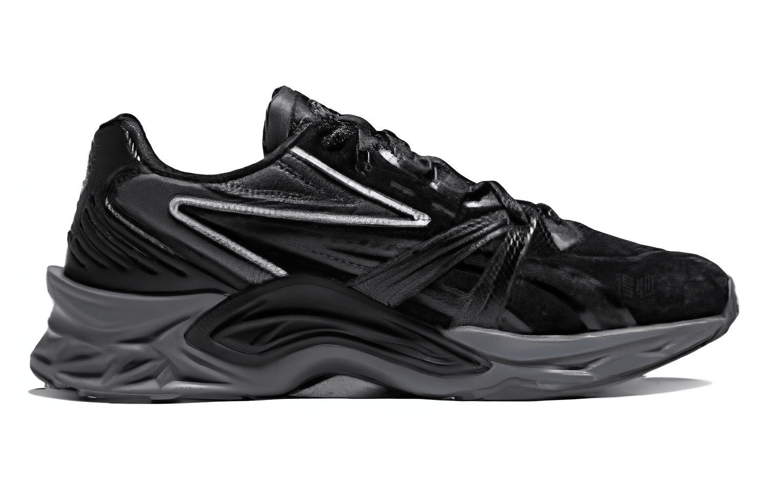 ASICS Protoblast Black Grey — фото 1