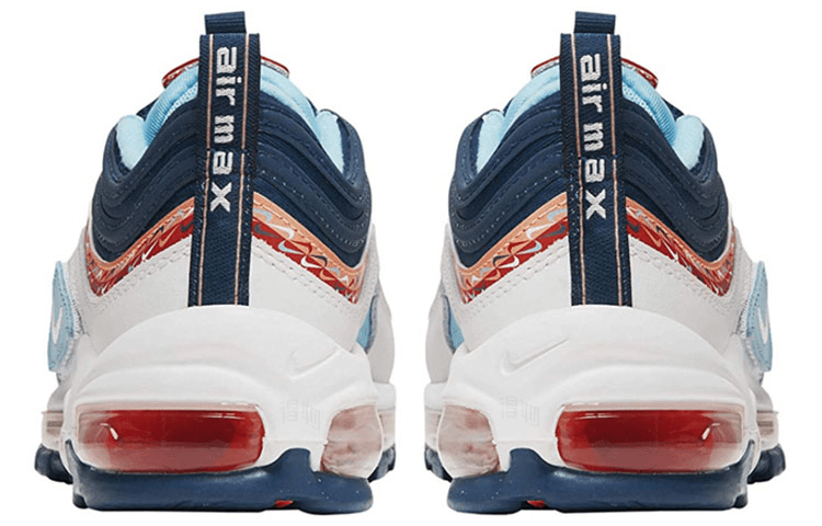 Nike Air Max 97 GS Blue Red — фото 3