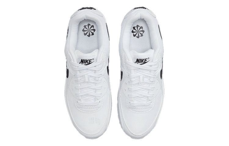 Nike Air Max 90 Next Nature White Black — фото 2