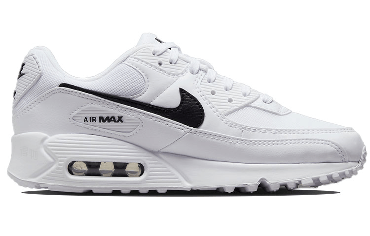 Nike Air Max 90 Next Nature White Black — фото 1