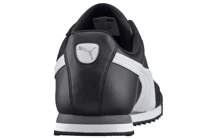 Puma Roma Basic Black White — фото 3