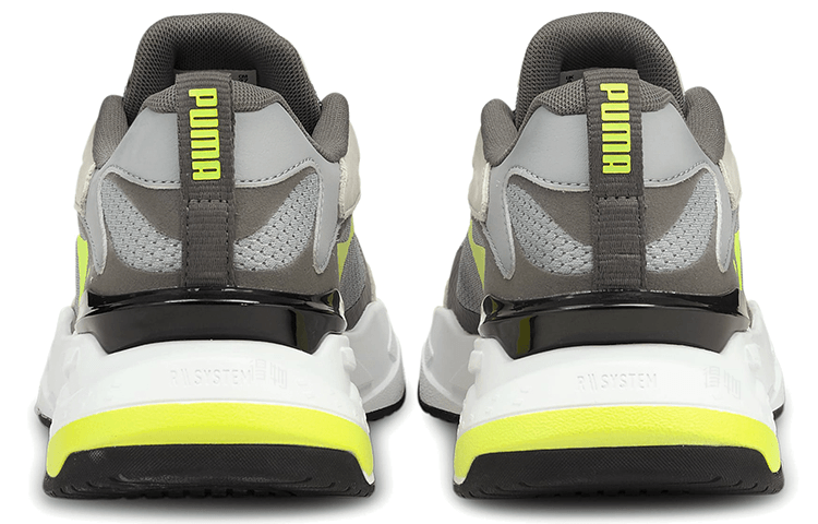 Puma RS-Fast Neon White Brown Yellow — фото 3