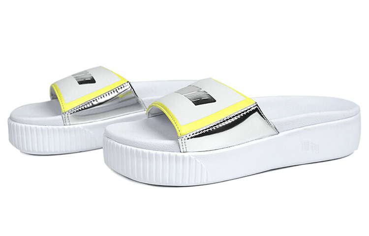 Puma Platform Slide White — фото 2