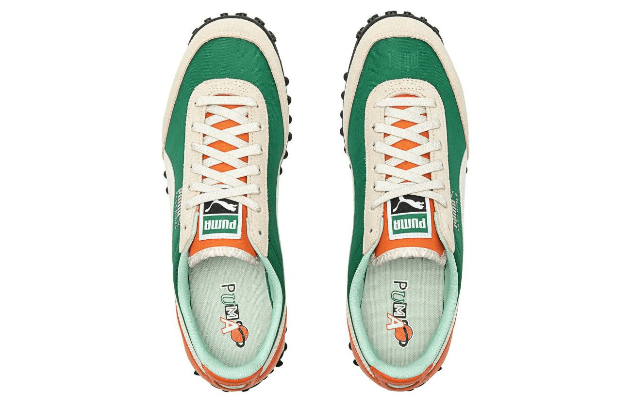 Puma Fast Rider Dream White Green Brown — фото 3