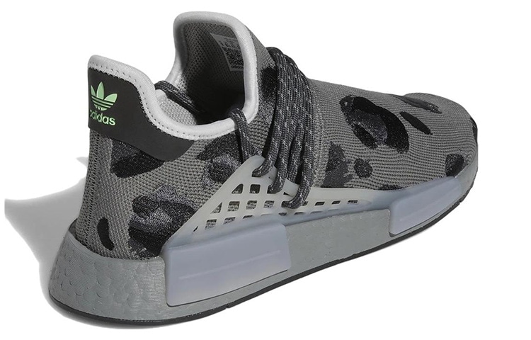 adidas originals Pharrell Williams x adidas NMD Hu Grey Animal Print — фото 3