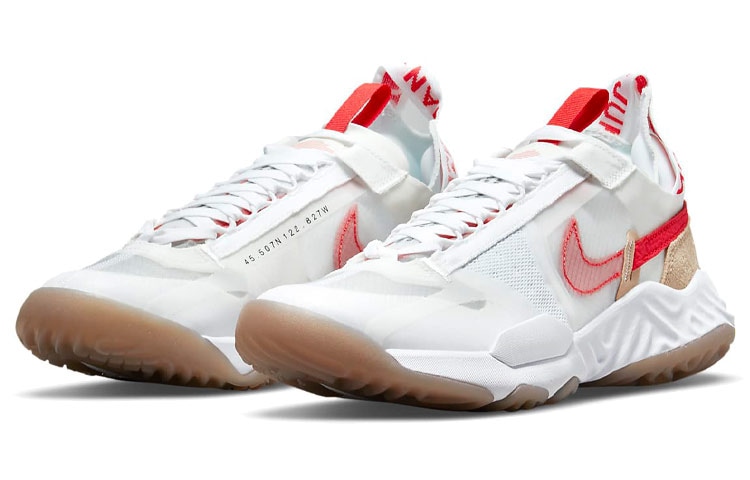 Jordan Delta Low White Red — фото 2