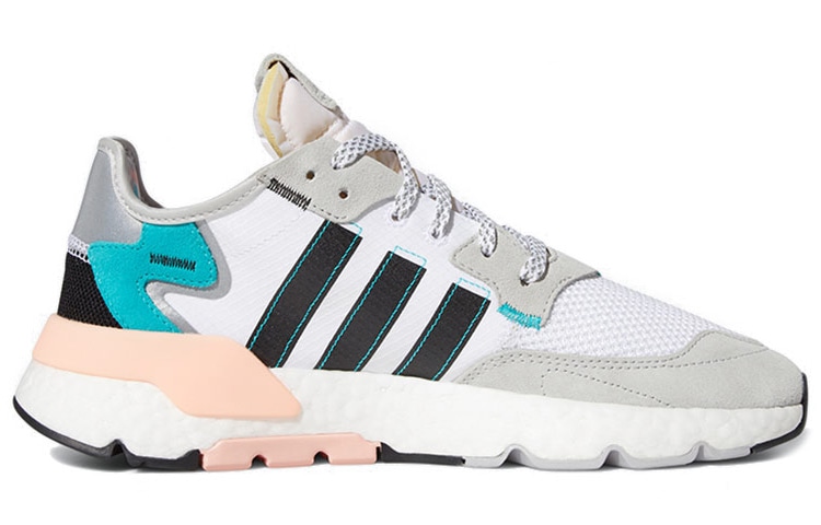adidas originals adidas Nite Jogger White Blue — фото 1
