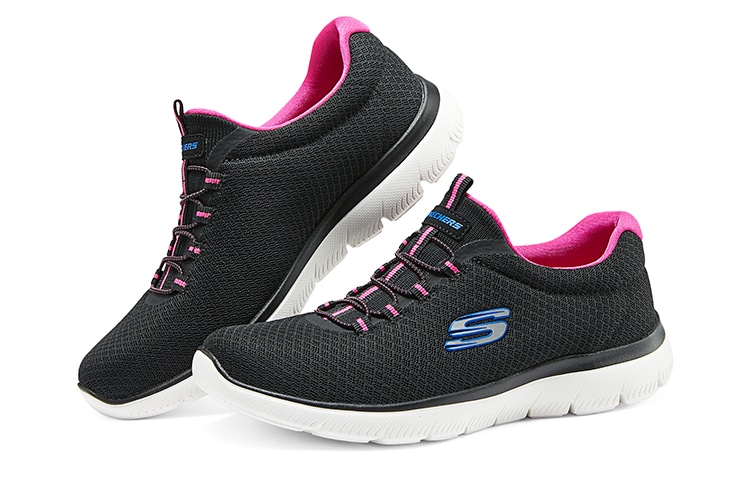Skechers Summits Black Red — фото 2