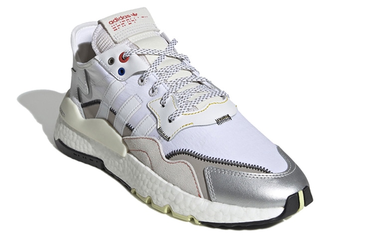adidas originals adidas Nite Jogger Silver White — фото 2