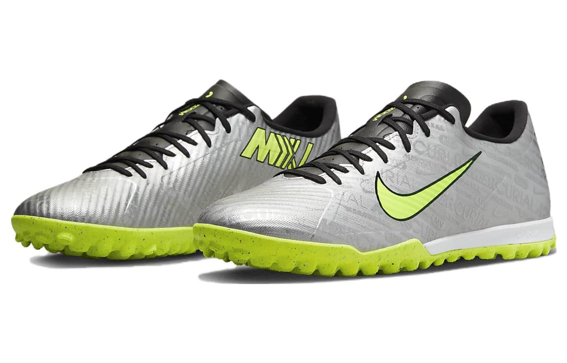 Nike Air Zoom Vapor 15 Academy TF Silver Green — фото 2