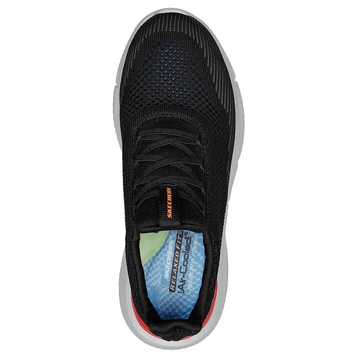 Skechers Ingram Black Orange — фото 3