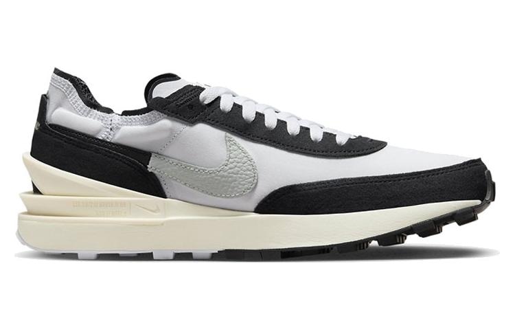 Nike Waffle One SE Black White — фото 1
