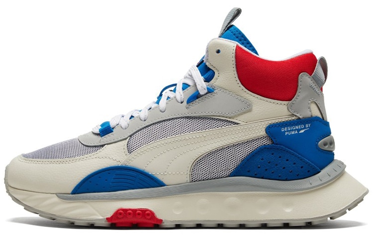 PUMA/彪马 PUMA Wild Rider Mid Blue White
