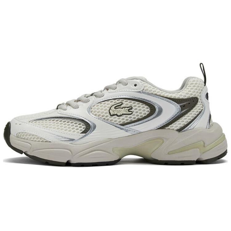Lacoste Beige Low-Top Sneakers