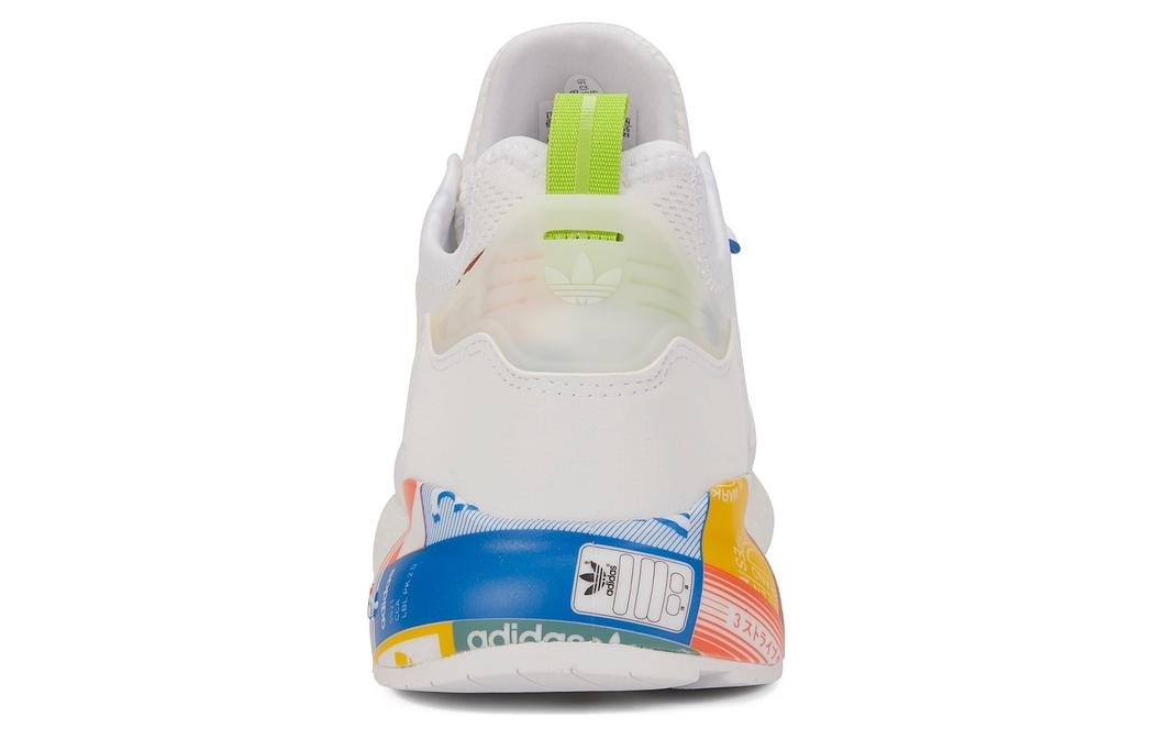 adidas originals adidas ZX 2K Boost White Blue Orange — фото 5