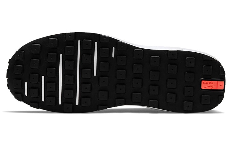Nike Waffle One Black White — фото 5