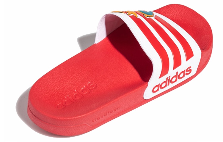 Adidas neo Adilette Shower Red — фото 1