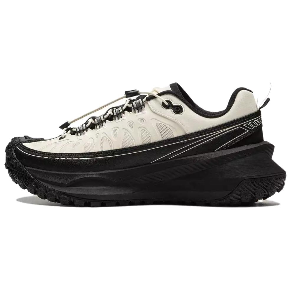 中国李宁 Li-Ning Casual Sneakers Beige Black