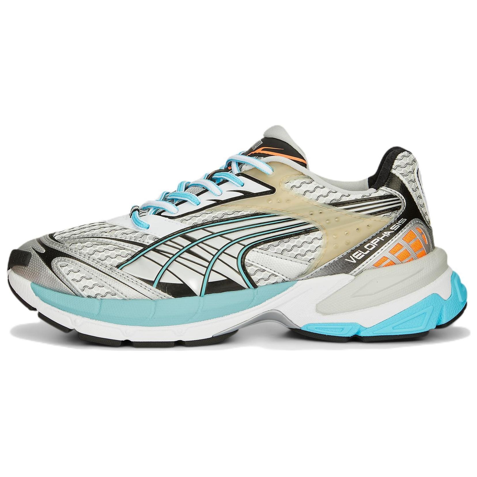 PUMA/彪马 PUMA Velophasis Phased Blue White Silver
