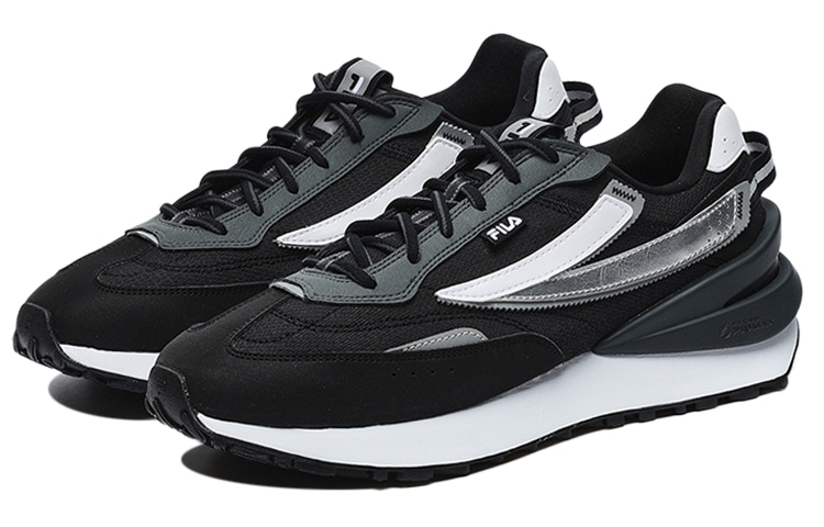 FILA Jogger 3 Black Silver — фото 2