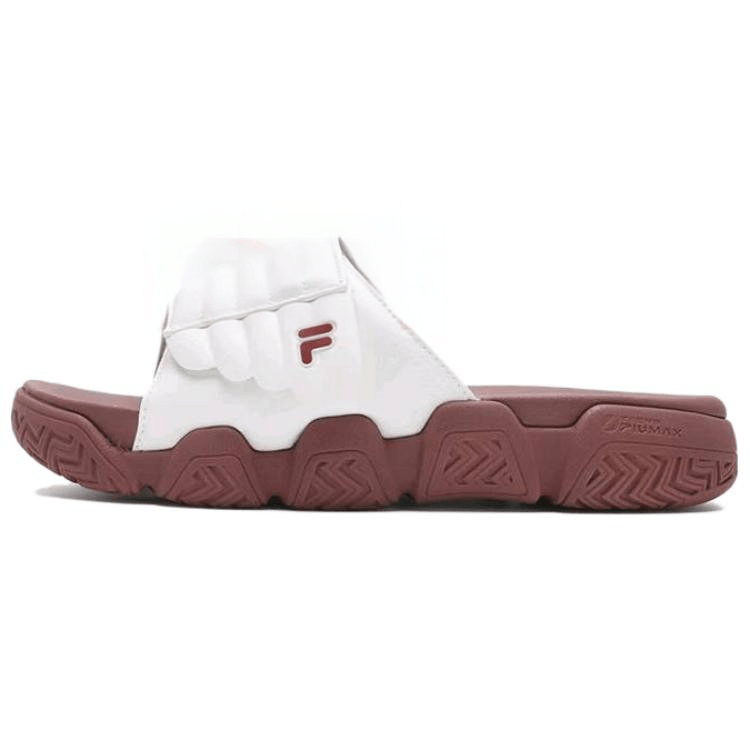 FILA FUSION FILA Barricade Slipper White Brown