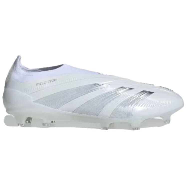 Adidas Predator 24 Elite Low FG White Silver — фото 1