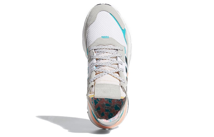 adidas originals adidas Nite Jogger White Blue — фото 4