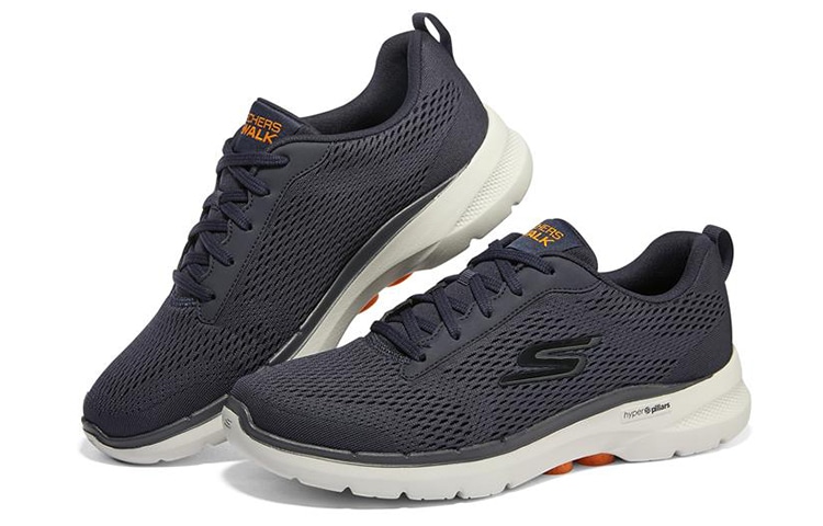 Skechers Go Walk 6 Navy — фото 2