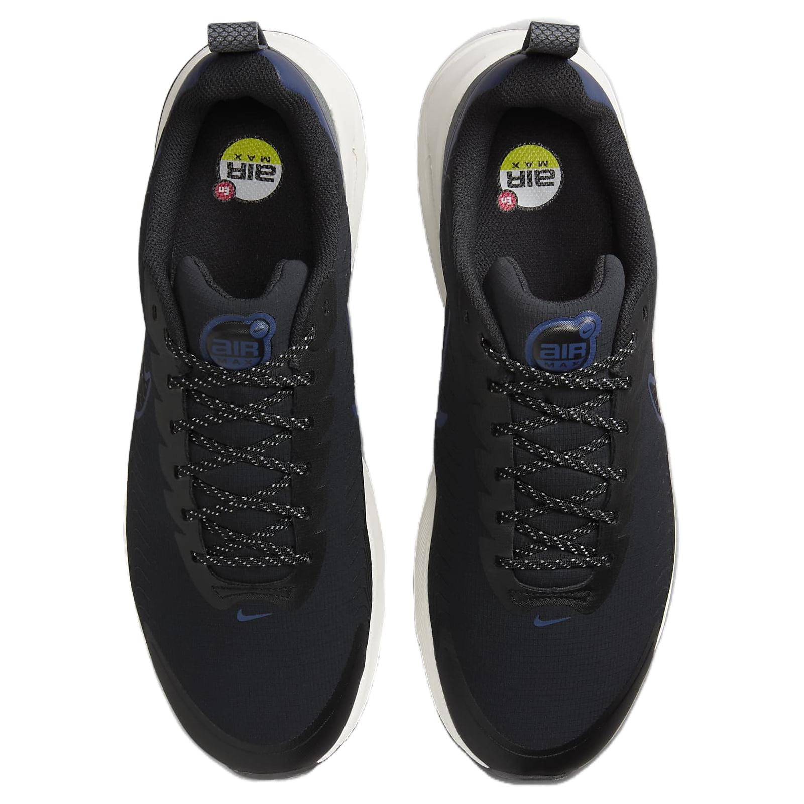 Nike Air Max Nuaxis Black Blue — фото 3