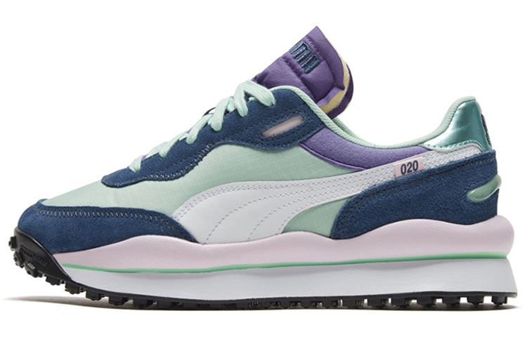 Puma Style Rider Valentines D 'Mist Green Navy'