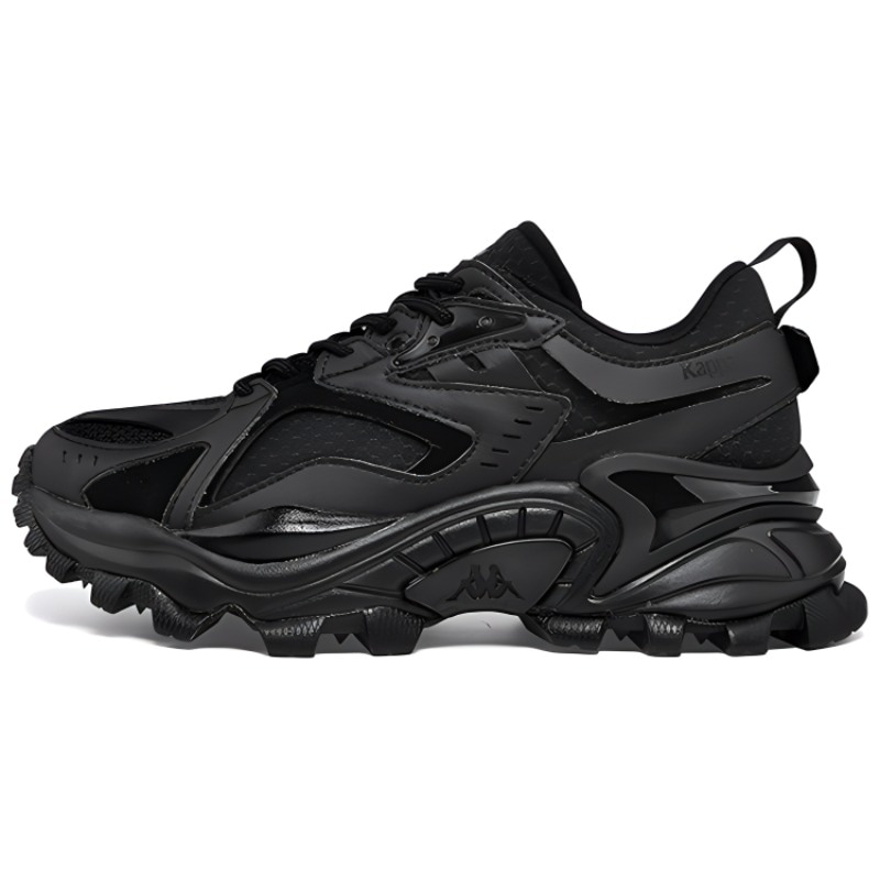 Kappa/卡帕 Kappa Retro Running Shoes Black