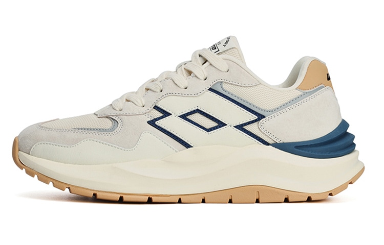 Lotto Jinghu Retro Low-Top Beige