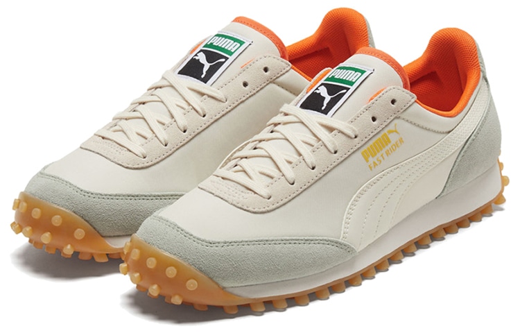 Puma Fast Rider White Orange — фото 2