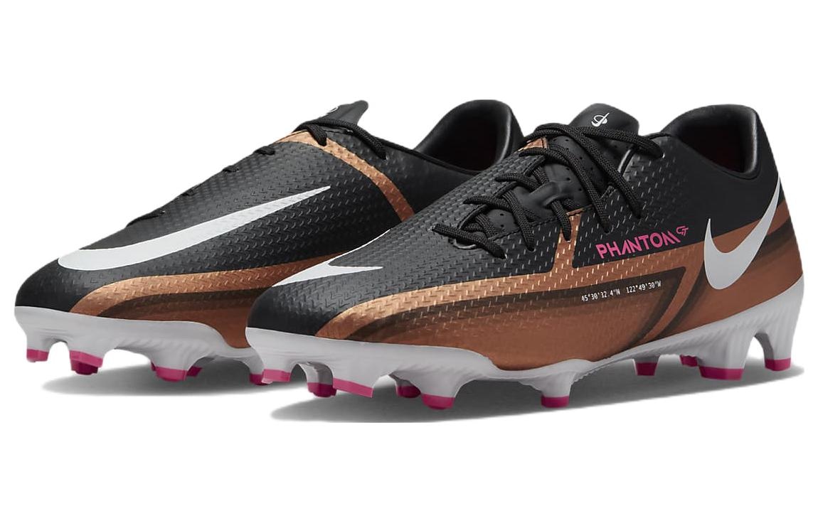 Nike Phantom GT 2 Academy MG Black Brown — фото 2