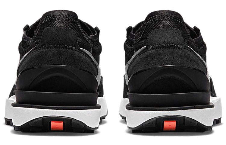 Nike Waffle One Black White — фото 4