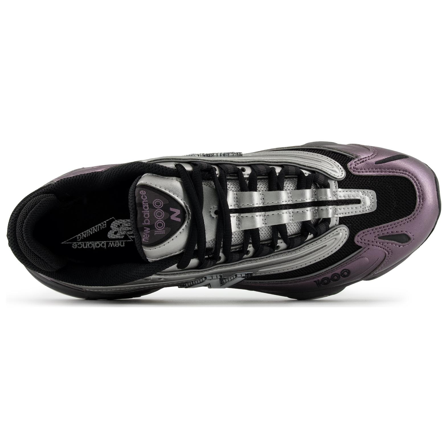 New Balance 1000 Black Purple — фото 5